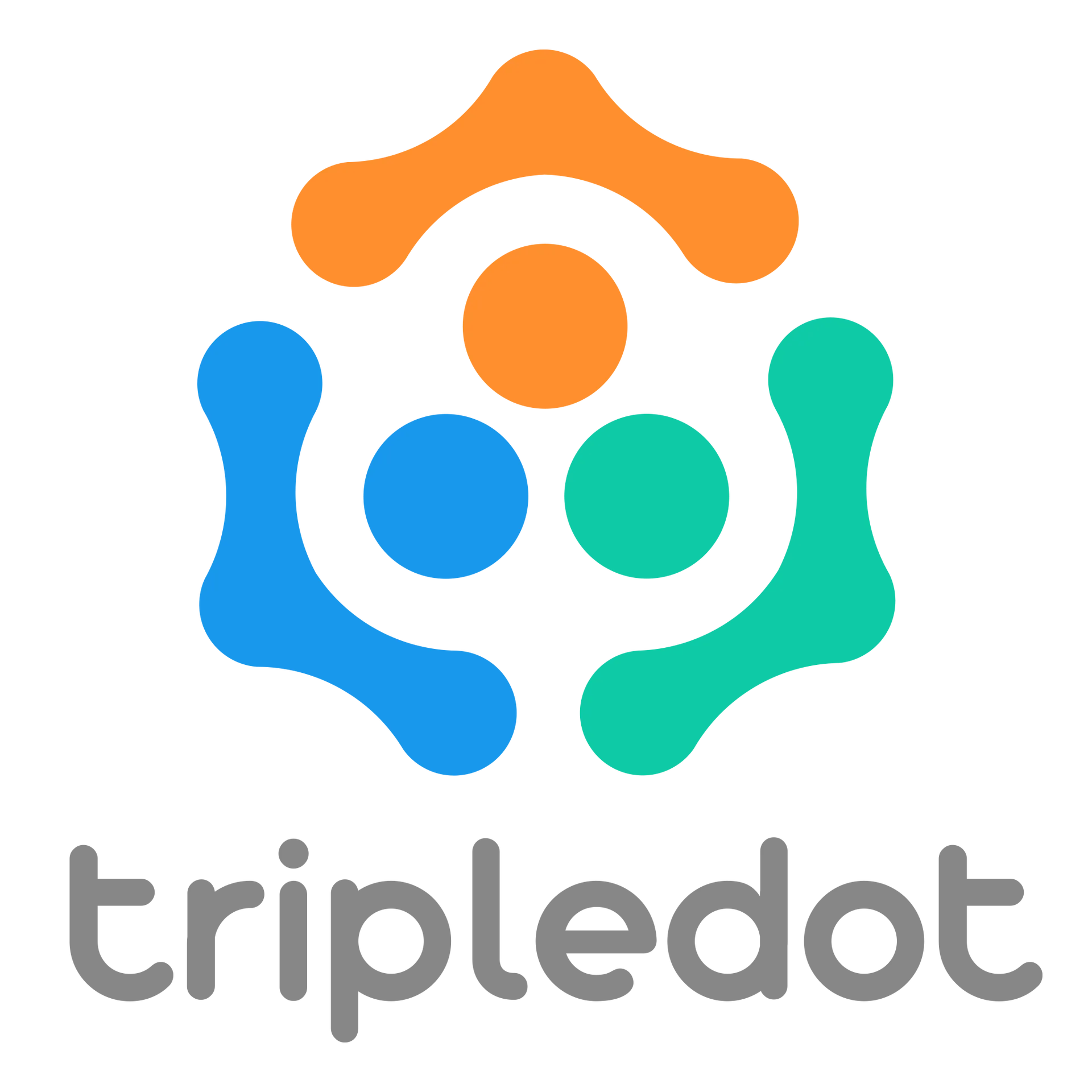 Triple dot transparent